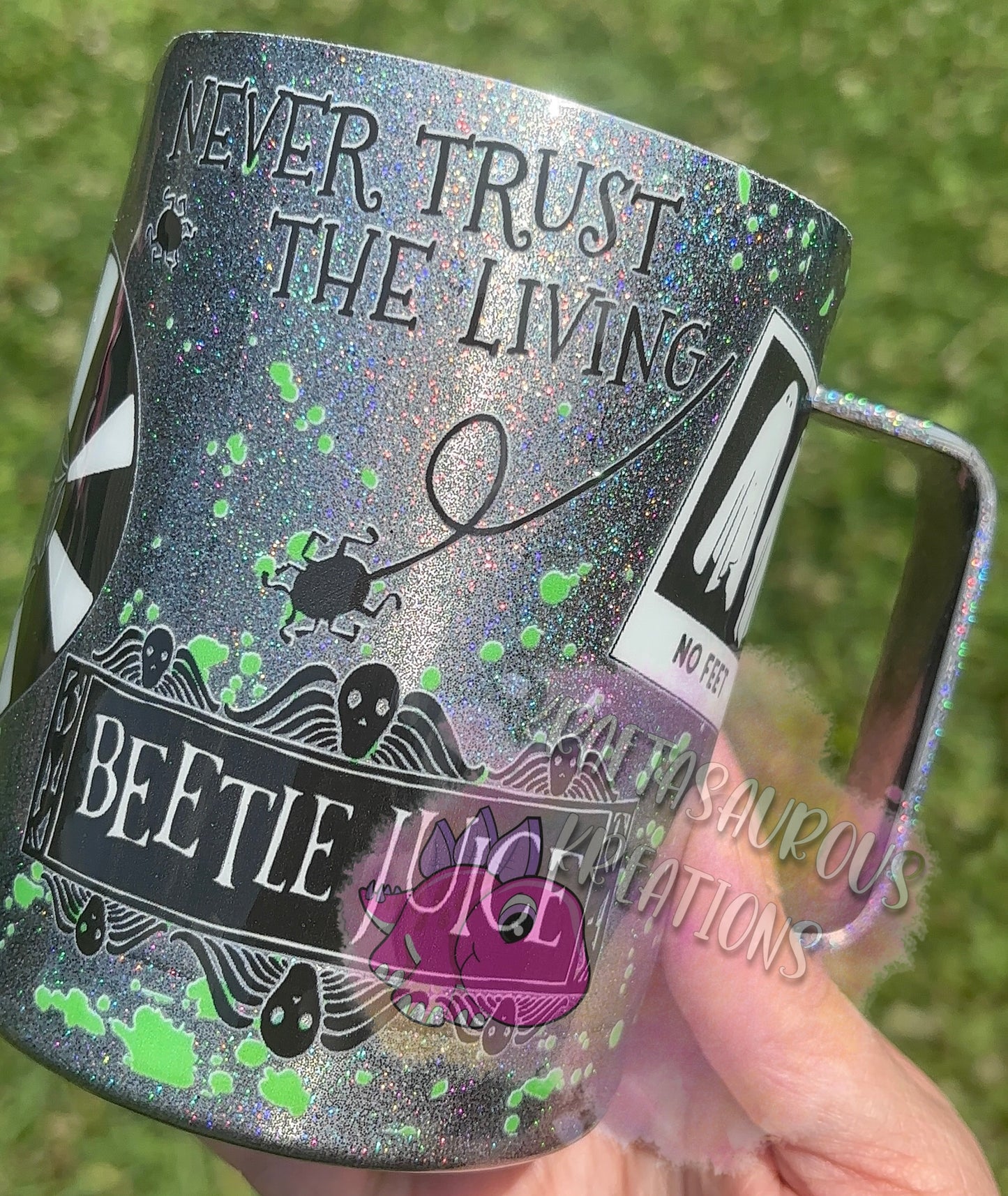 Beetle spooky mug