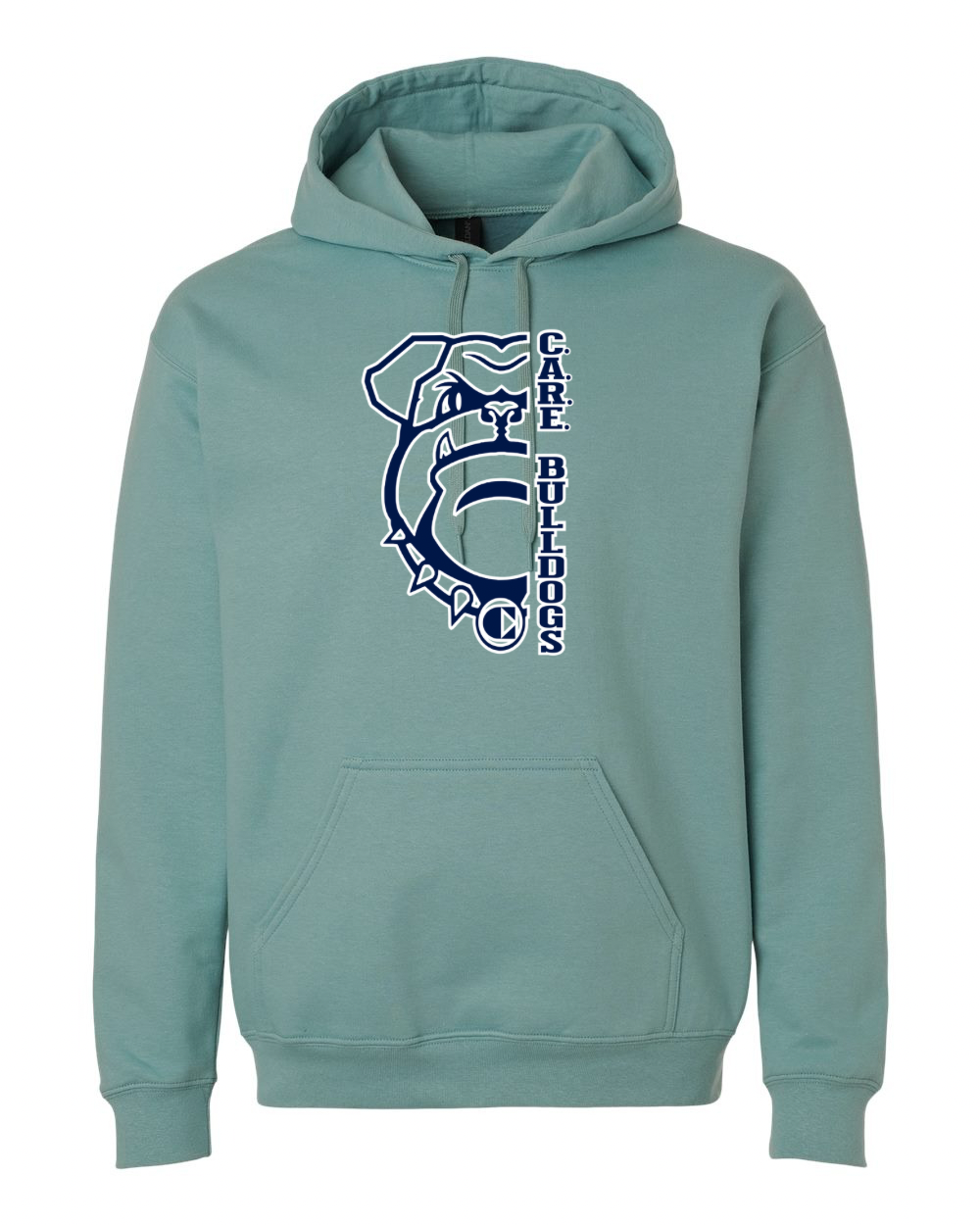 Hooded Sweatshirts CARE Bulldog