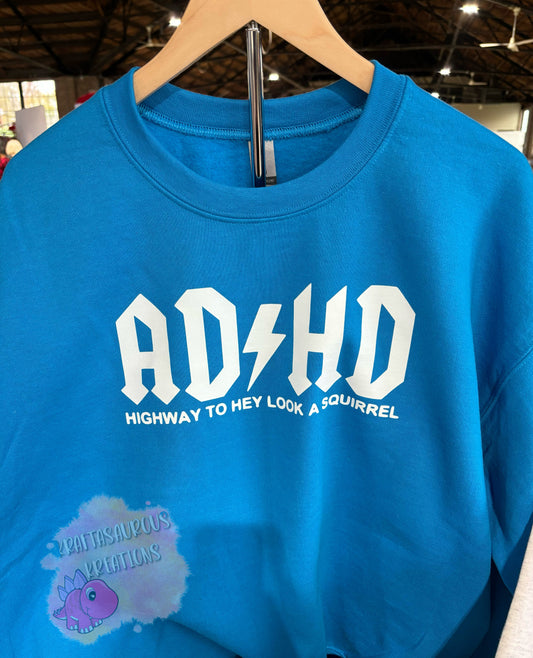 ADHD hey look a squirrel!