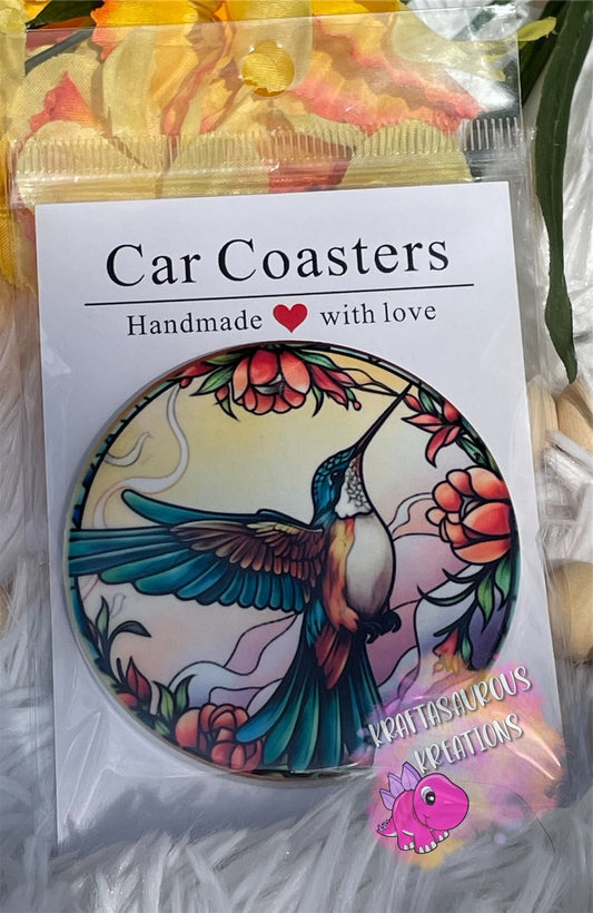 Hummingbird Car Coaster