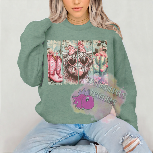 Highland Cow Valentine