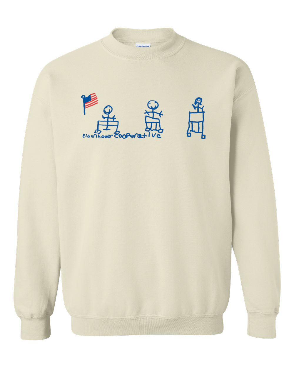 Retro Eisenhower Cooperative Crewneck
