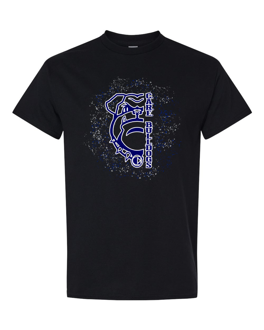 Bulldog T-shirt with Speckles