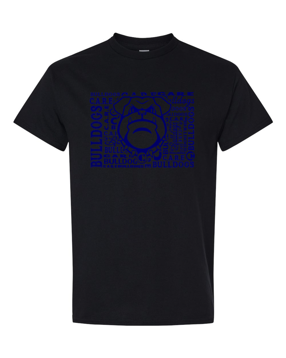 CARE Word Collage T shirt