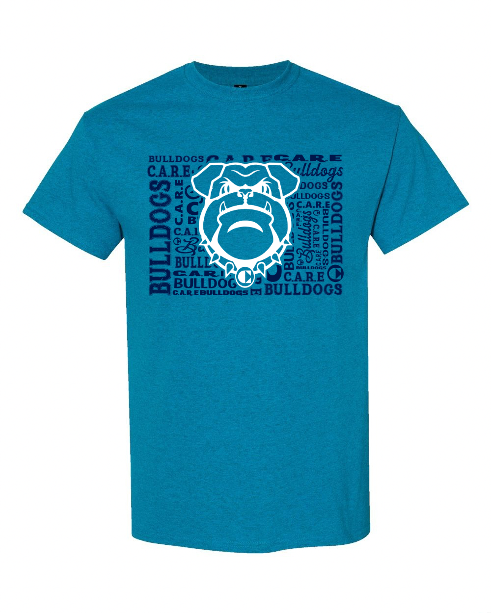 CARE Word Collage T shirt