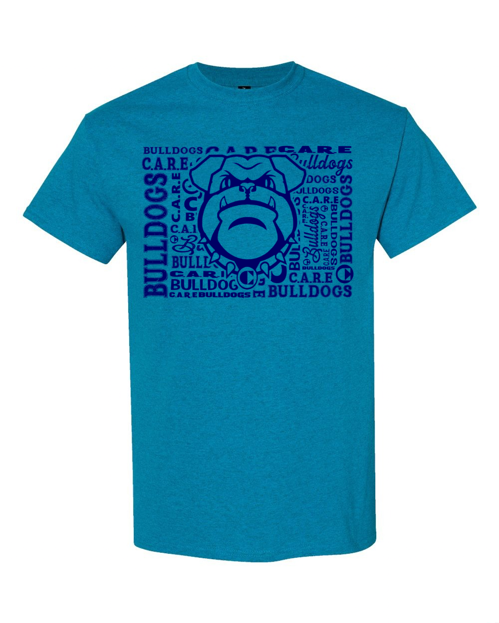 CARE Word Collage T shirt