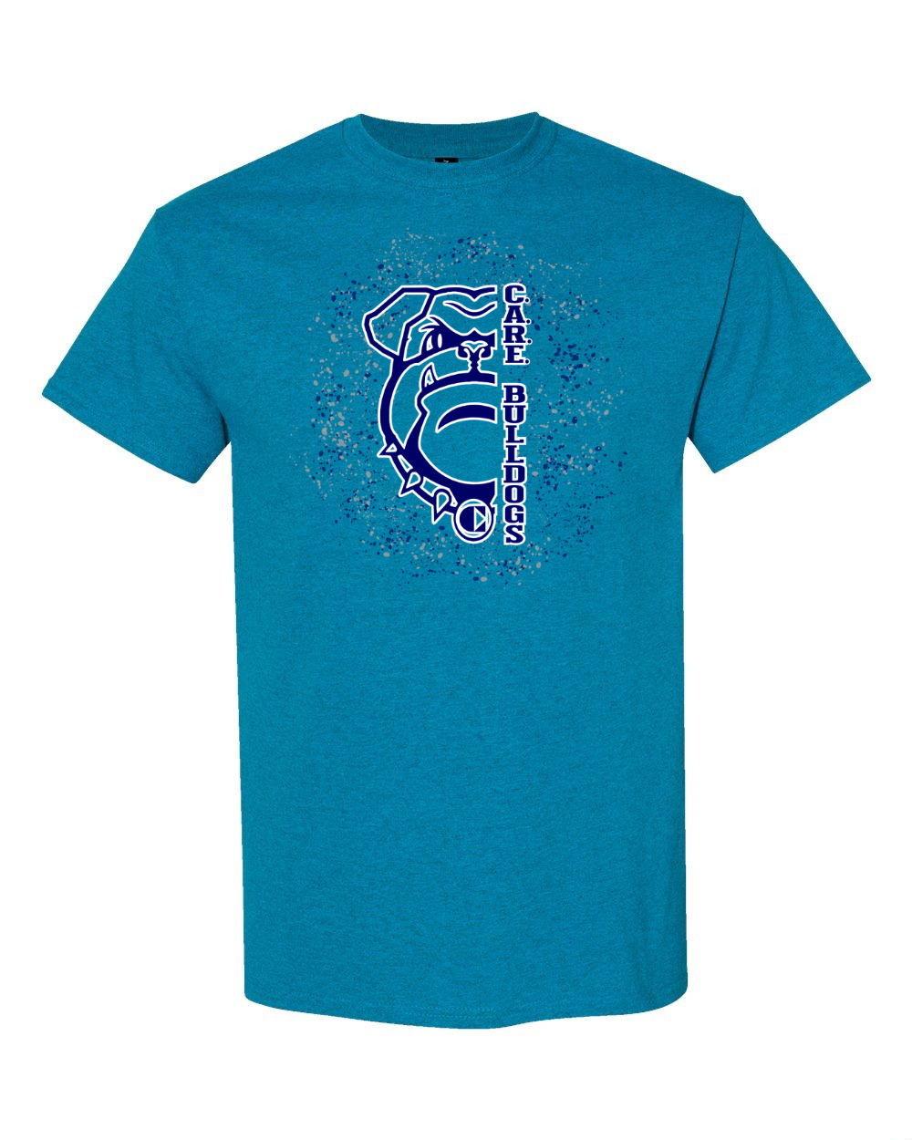 Bulldog T-shirt with Speckles