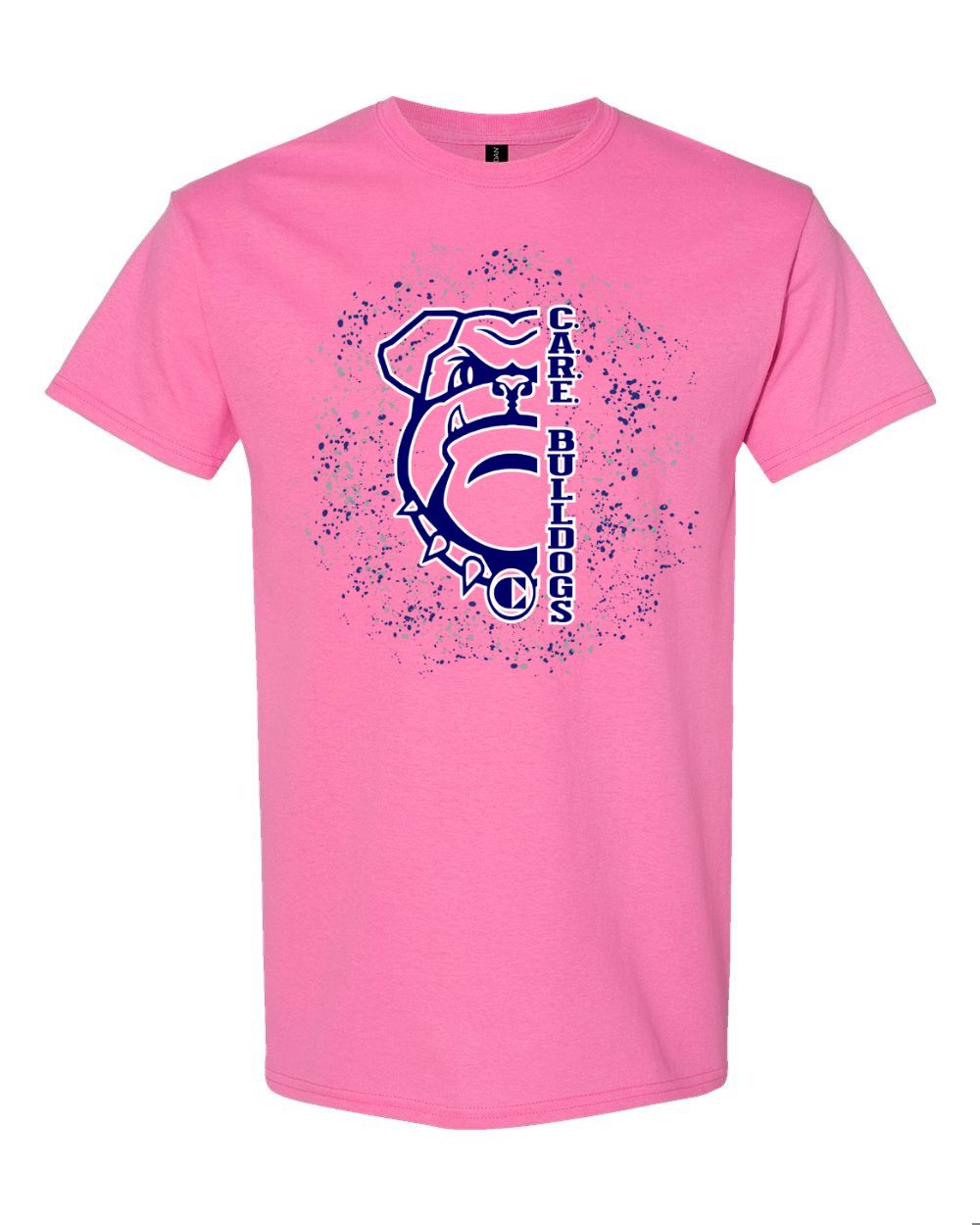 Bulldog T-shirt with Speckles