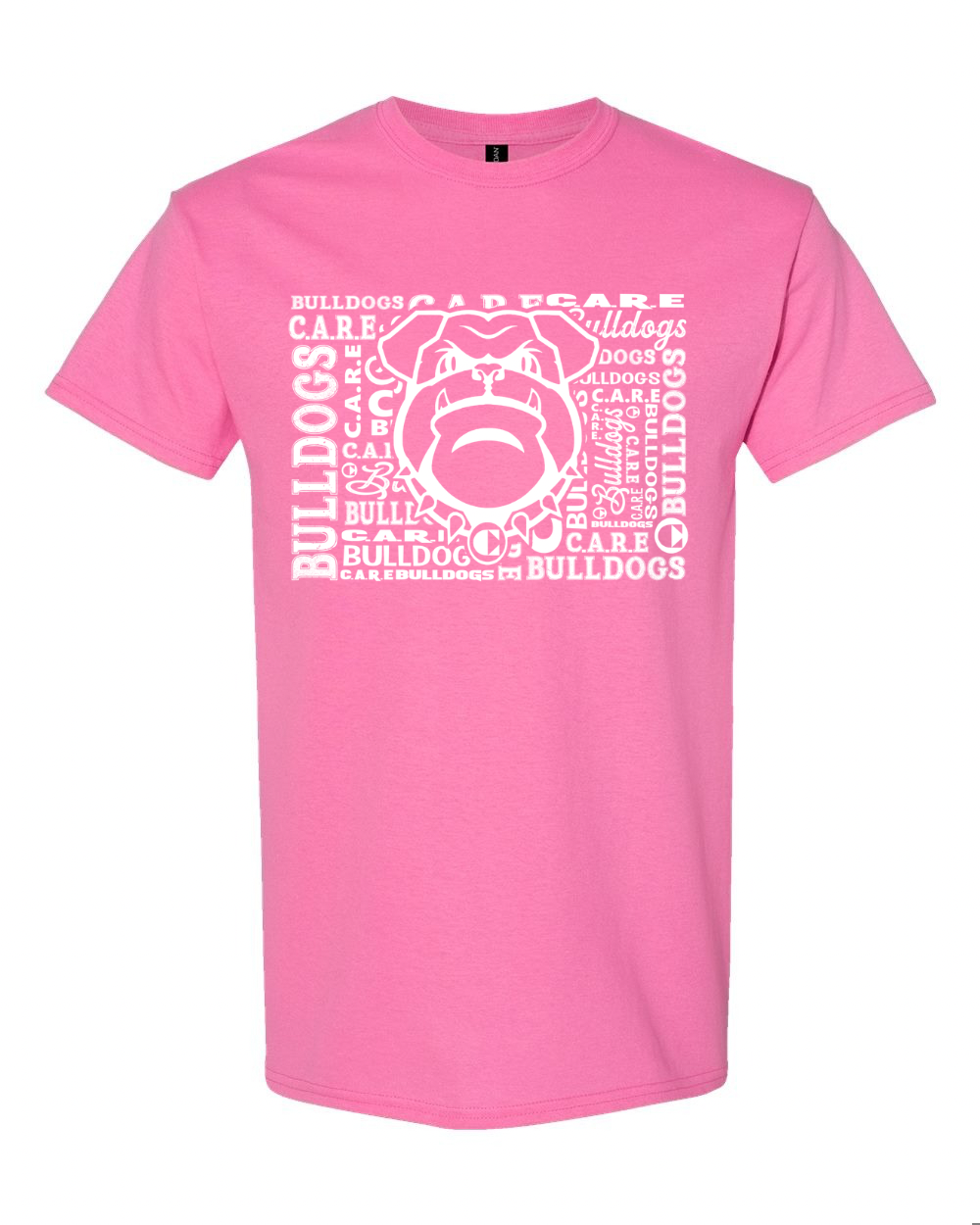CARE Word Collage T shirt
