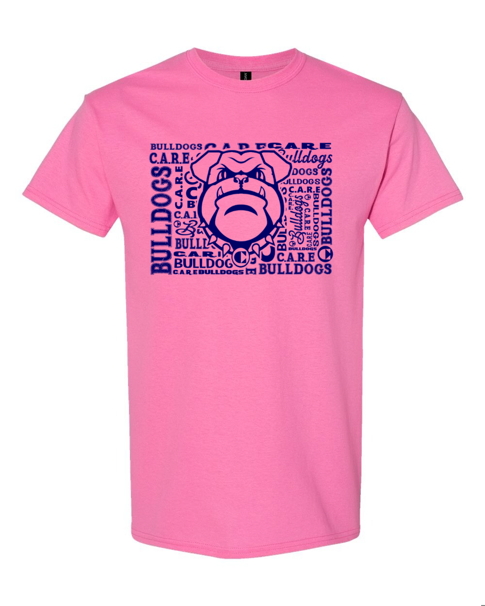 CARE Word Collage T shirt