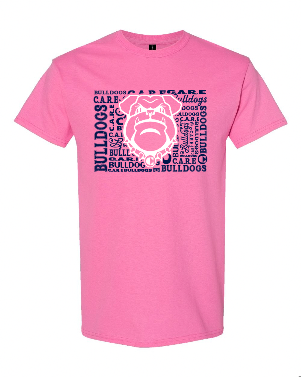 CARE Word Collage T shirt