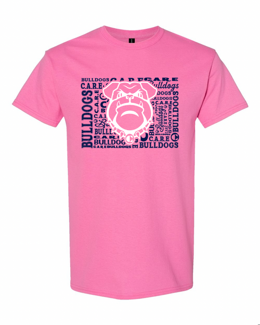 CARE Word Collage T shirt